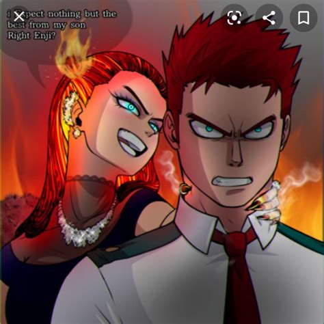 teka and enji|Enji Todoroki/Relationships